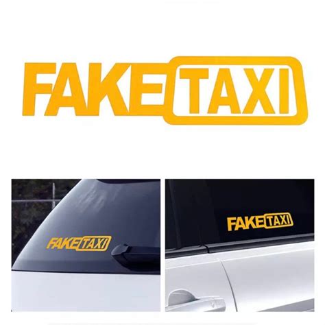 fake taxi bag|false taxi stickers.